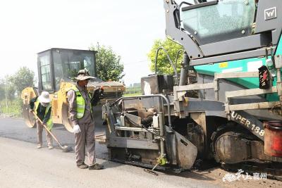襄州区S273张家集至黄龙街段预计月底竣工