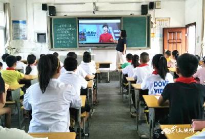 张湾中心小学：开学第一课，防疫知识进课堂！