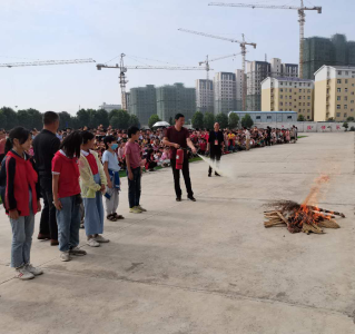 双沟镇双南小学：消防安全演练活动重实效