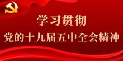 肖湾财政所学习宣传十九届五中全会精神