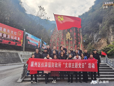 襄州区伙牌镇财政所党支部开展主题党日活动