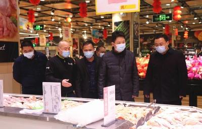 黄进调研冷链食品疫情防控工作