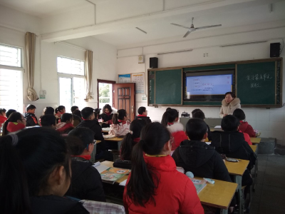 青蓝携手  高效复习——张湾中心小学组织开展复习教学研讨活动