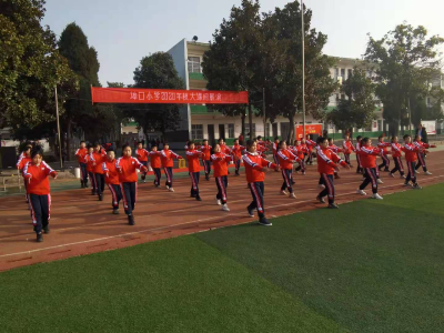 程河中心学校：举行“舞动大课间”观摩展演评比活动