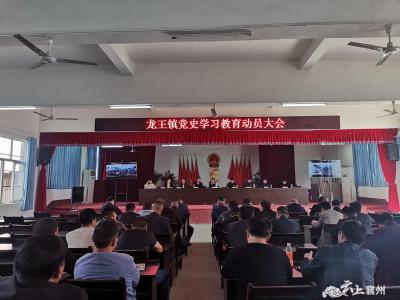 【学党史】龙王镇召开党史学习教育动员大会