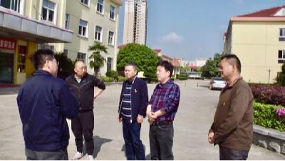 区财政局调研组到经开区企业调研