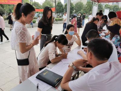 【我为群众办实事】服务企业就近招工 促进群众家门口就业