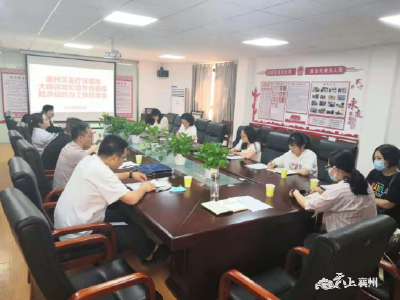 襄州区医疗保障局召开大病保险和意外伤害保险 承保经办工作联席会