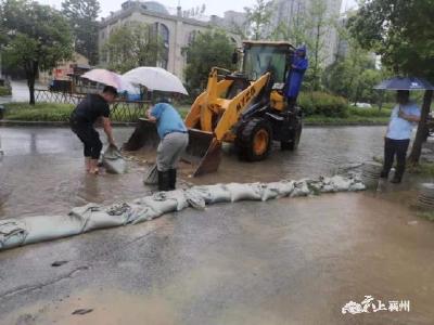 朱庄社区：风雨中的守护我们一直同在