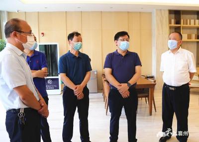 刘明锋：不折不扣落实防控措施 筑牢疫情防控坚强防线