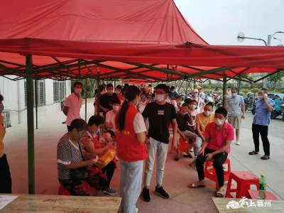 张湾社区网格化推进疫苗接种