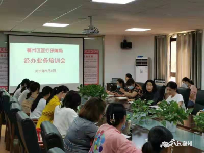 襄州区医疗保障局开展经办业务培训