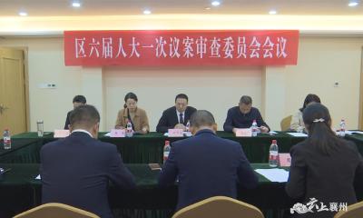 【聚焦两会】区六届人大一次会议召开议案审查委员会会议