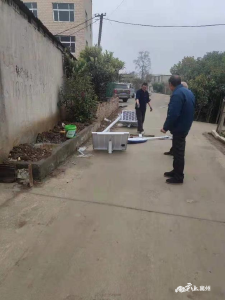 【我为群众办实事】60盏路灯照亮居民回家路