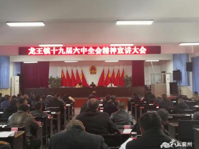 【深入学习贯彻党的十九届六中全会精神】龙王镇开展党的十九届六中全会精神宣讲大会