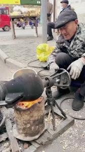 寻找儿时的年味——30年的爆米花手艺