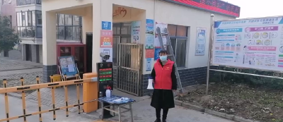朱庄社区：小喇叭发出防疫正能量