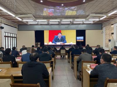 襄州组织收看全国防汛抗旱工作电视电话会议