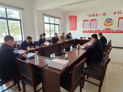 襄州区政协第二十委员活动组（双沟镇）开展“协商在一线”活动