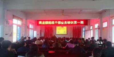 黄龙镇多措并举提升统战干部业务能力