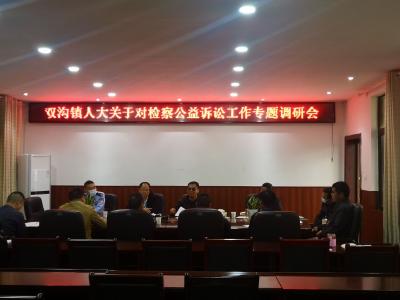 双沟镇人大召开检察公益诉讼工作专题调研会