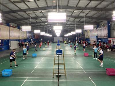 襄州区第四届“襄州羽协杯”羽毛球混合团体赛开幕