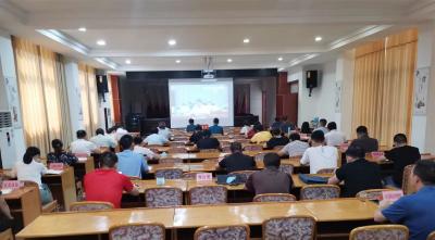 我区组织收听收看全国新冠肺炎疫情防控工作电视电话会