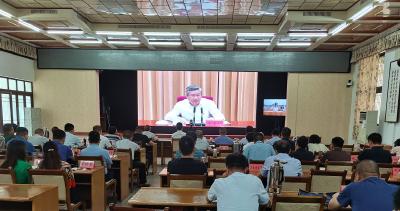 襄州组织收听收看全省学习贯彻习近平总书记关于“三农”工作重要论述宣讲会