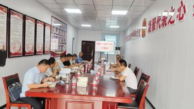 襄州区人大代表工作推进会在龙王镇召开