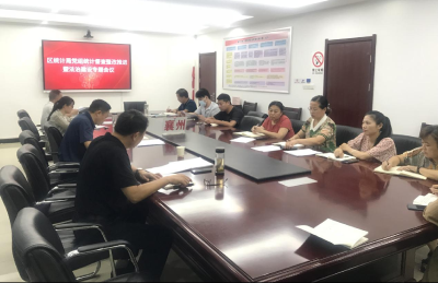 区统计局召开统计督察整改推进暨法治建设专题会