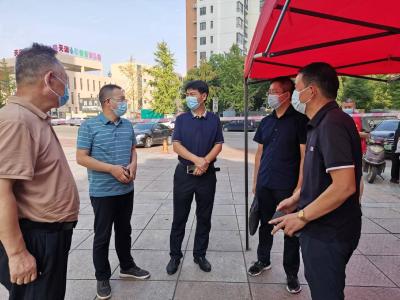 省疫情防控指挥部专家督导我区疫情防控工作