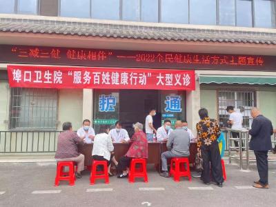 义诊活动暖人心 健康服务在身边
