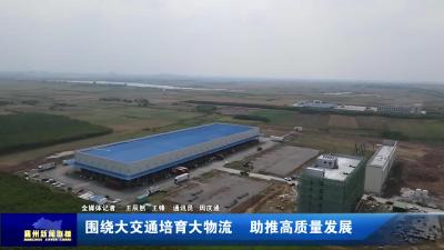 围绕大交通培育大物流  助推高质量发展