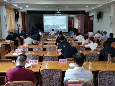 ​我区组织收听收看全市疫情防控工作复盘总结视频会