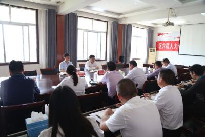 刘明锋：贯彻区委五届五次全会精神  为边贸强镇高质量发展添加新内涵