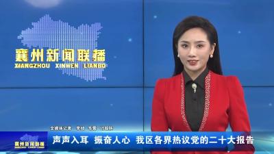声声入耳  振奋人心  我区各界热议党的二十大报告