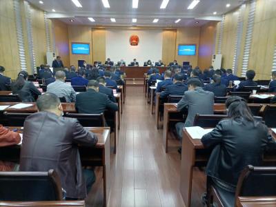 襄州区第六届人大常委会第七次会议召开