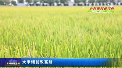 大米铺就致富路