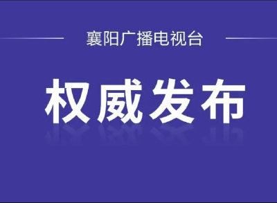 襄阳市新型冠状病毒肺炎疫情通报（1002）
