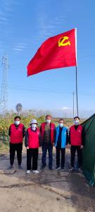 党员下沉社区“双报到” 筑牢疫情防控“红色防线”