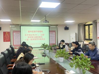 区医疗保障局召开 “三假”专项整治典型案例一案一教育暨警示教育会