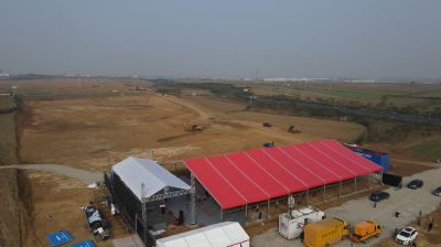 总投资105亿元的远景零碳产业园项目在襄州区开工