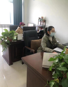 张湾执法中心：疫情“挡道”服务开道 企业生产不耽误