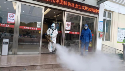 抗疫一线那抹“天空蓝”  筑牢疫情防控安全线
