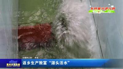 返乡生产致富“源头活水”