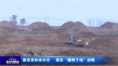 建设高标准农田  落实“藏粮于地”战略