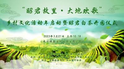 “昭君故里·大地欢歌”乡村文化活动年启动暨昭君白茶开园仪式