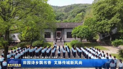 田园诗乡飘书香  文脉传城新风尚