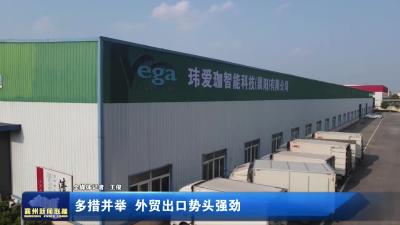 多措并举  外贸出口势头强劲