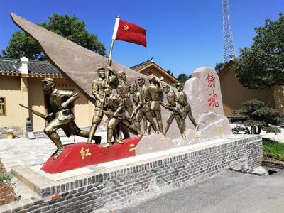 游红色襄州 凝精神炬火
